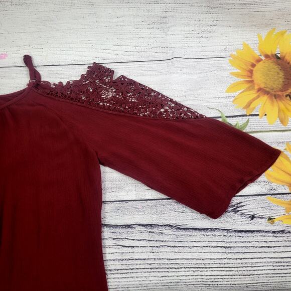 Cato Cold Shoulder Top, Camisole, and Wide Leg Palazzo Outfit 22/24W - Picture 2 of 8